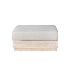 Imperial Grove Outdoor Teak Natural Ottoman