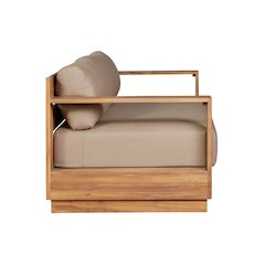 Imperial Grove Outdoor Teak Wood Sofa - 84"