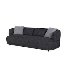 Vista Collection Mid-Century Modern 3-Seater Sofa - 92"