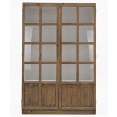 Rustic Modern Farmhouse Modular Cabinet – Solid Pine Wood