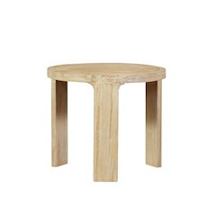Eclipse Outdoor Solid Teak Wood Natural Look End Table