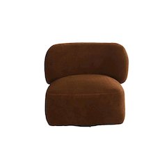 Forma Mid-Century Modern Swivel Livingroom Chair - Brown