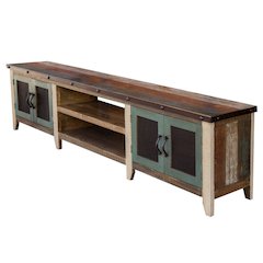 Bayshore Multi-Color TV Stand - 93"