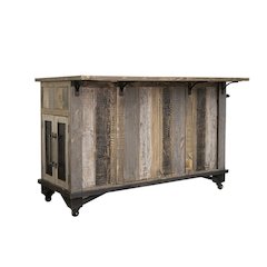 Greenview Loft Rustic Modern Kitchen Island