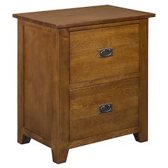 Mission 2 Drawer File Cabinet - Michael's Cherry