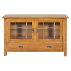Mission Quarter Sawn Oak 48" Tv Stand - Light Oak