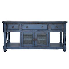 Stonegate 70" TV Stand - Blue