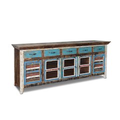 La Boca Solid Wood 82" Shutter Sideboard
