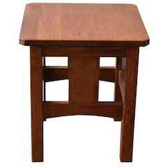 Mission Oak Slat End Table - Michael's Cherry