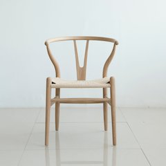 Set of 8 Isabella Mid-Century Dining chair - Solid American Oak