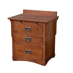 Mission Crofter 3 Drawer Nightstand - Michael's Cherry