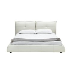 Modrest Patrick - Eastern King Modern White Bed