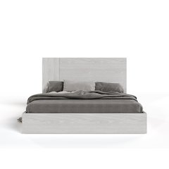Nova Domus Asus - Eastern King Modern White Bed