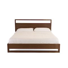 Nova Domus Berlin - California King Modern Walnut Bed