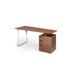 Nova Domus Walton- Modern Walnut Desk