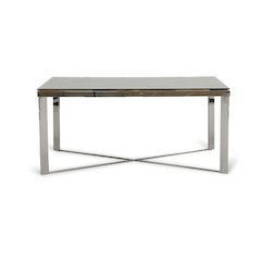 Santiago Modern Rectangular Wood Mosaic Dining Table