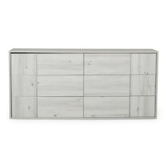 Nova Domus Asus - Italian Modern White Washed Oak Dresser