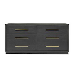 Modrest Manhattan- Contemporary Grey and Gold Dresser