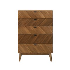 Kamela- Modern Walnut Chest