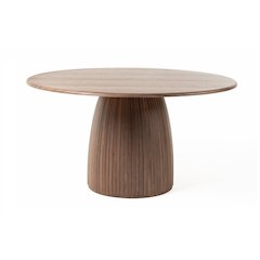 Modrest Sheridan - Mid-Century Modern Walnut Round Dining Table