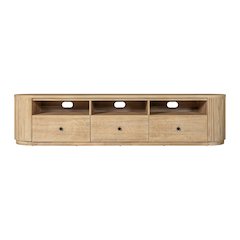 Jacobson - Modern Natural Acacia TV Stand