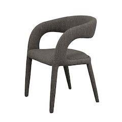Modrest Faerron - Modern Grey Fabric Dining Chair