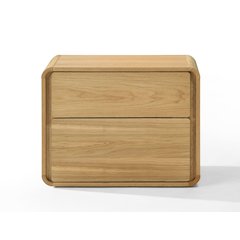 Modrest Dustin - Modern Natural Oak Nightstand