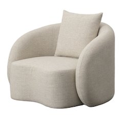 Renava Tabarca - Outdoor Beige Fabric Chair
