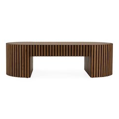Albrite - Modern Walnut Coffee Table