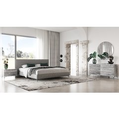 Nova Domus Aria - Italian Modern Multi Grey Q Bedroom Set