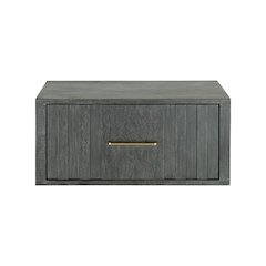 Modrest Manchester- Contemporary Dark Grey Nightstand