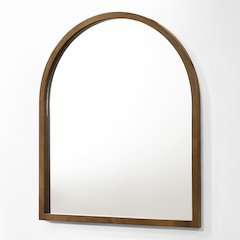 Emilio - Modern Walnut Mirror