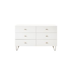 Bryan - Modern White Dresser