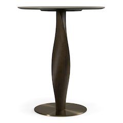 Calvary - Mid-Century Modern Ceramic Grey Ash Bar Table