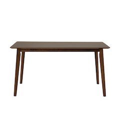 Modrest Castillo Modern Walnut Dining Table