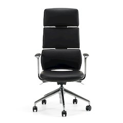 Modrest Clyne - Modern Black Vegan Leather Executive Office Chair