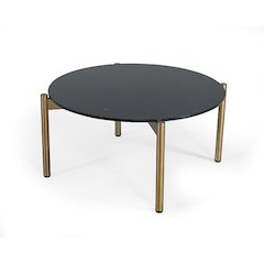 Modrest Denzel - Black Marble + Gold Coffee Table