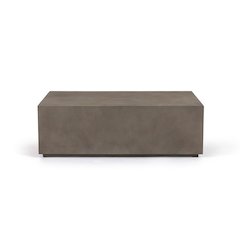 Modrest Fresno - Modern Grey Concrete Coffee Table