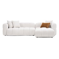 Divani Casa Freya - Modern Beige Fabric Sectional Console