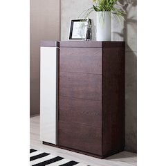 Gamma Torino - Modern 2-Tone Oak 4-Drawer Multi-Chest