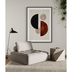 Divani Casa Nolden - Modern Modular Grey Fabric Armless Seat