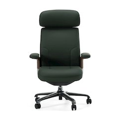 Modrest Johnson - Modern Green Leather Executive Office Chair