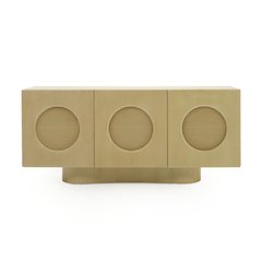 Nova Domus Osaka - Modern Natural Ash + Rattan Buffet