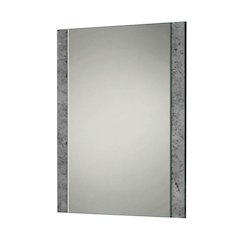 Nova Domus Rado Modern Walnut & Stucco Mirror