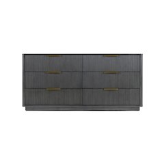 Nova Domus Santa Monica - Modern Grey Wash Dresser