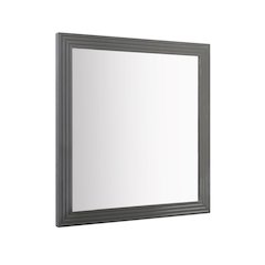 Modrest Splendor - Grey High Gloss Slatted MIrror