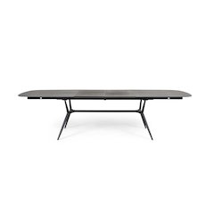 Modrest Suzie - Modern Ceramic + Black Ash Extendable Dining Table