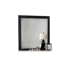 Nova Domus Tabitha Modern Dark Brown Recycled Pine Mirror