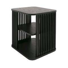 Modrest Thayne - Modern Mid Century Black Ash End Table
