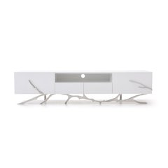 Modrest Legend 79"-Wide Modern White TV Stand